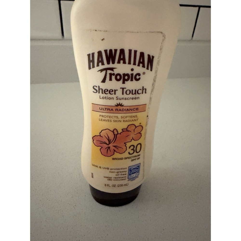 Hawaiian Tropic Sheer Touch Lotion Sunscreen SPF 30, 8 oz-- New - Picture 1 of 4